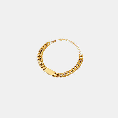 18K Gold-Plated Titanium Steel Bracelet