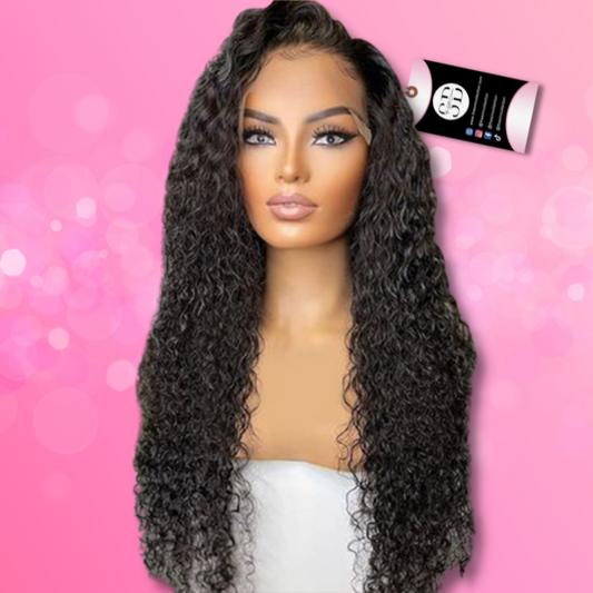 The SIM Collection Premium Curly Frontal Wig