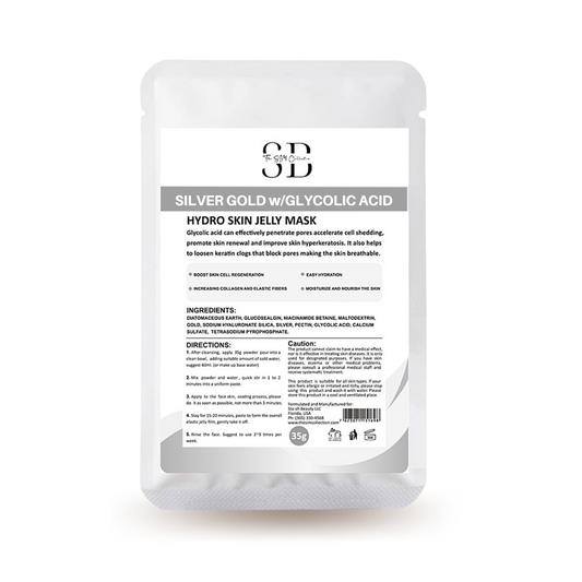 Silver Gold with Glycolic Acid Hydro Skin Jelly Mask